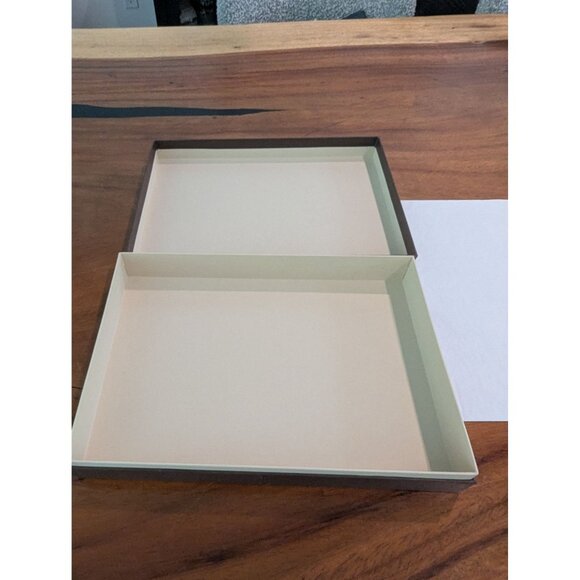 Louis Vuitton Brown Gift Box With Ribbon & Tissue Paper 12x8x2.5 - Picture 12 of 16